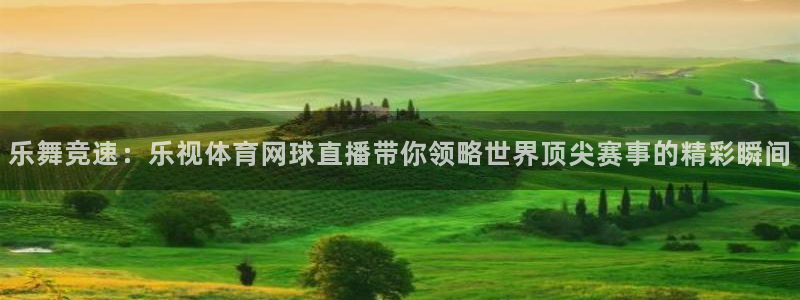 乐舞竞速：乐视体育网球直播带你领略世界顶尖赛事的精彩瞬间